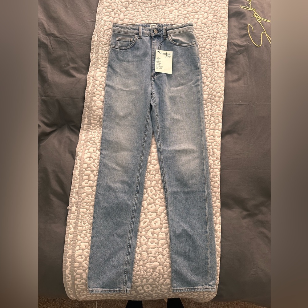 Toteme High Rise Women Jeans - Light Blue